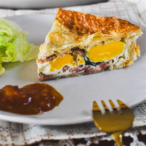 Egg and Bacon Pie Recipe | Cooking with Nana Ling