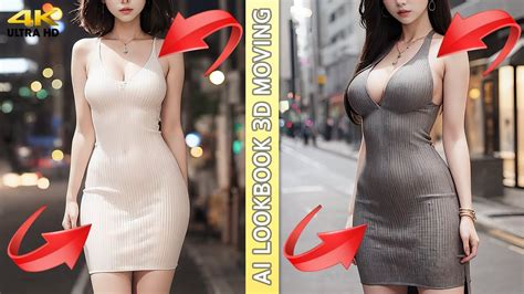 [4K/UHD] Illusion Ai Lookbook - Dongtan Miss Look | New city look | maxi dress (2) - YouTube