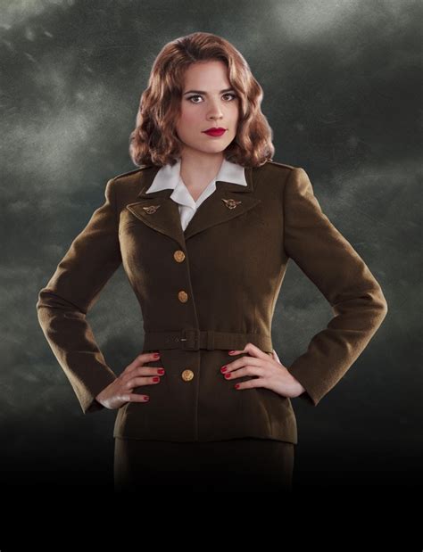 Hayley Atwell as Peggy Carter: Captain America Movie - Greatest Props in Movie History