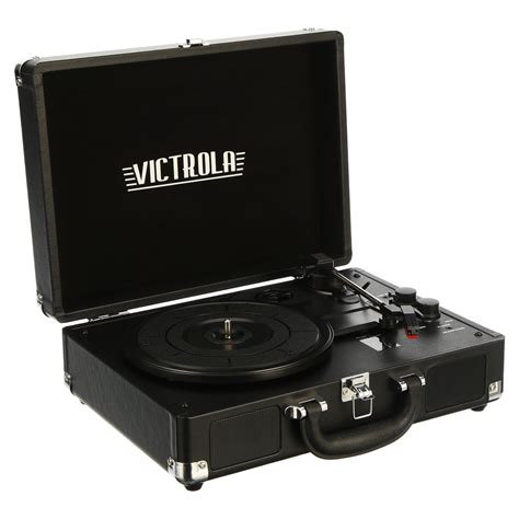 Victrola Journey Portable Bluetooth 3-Speed Suitcase Turntable