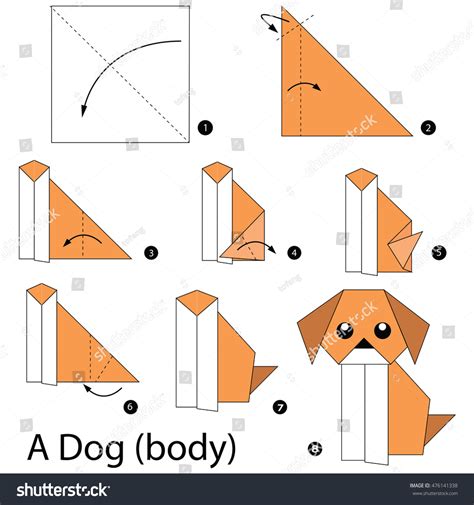 Instrucciones paso a paso sobre cómo: vector de stock (libre de ...