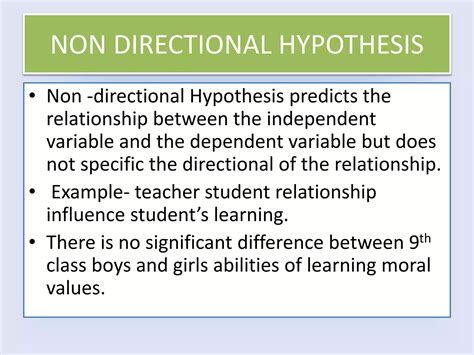 Hypothesis and its types | PPT