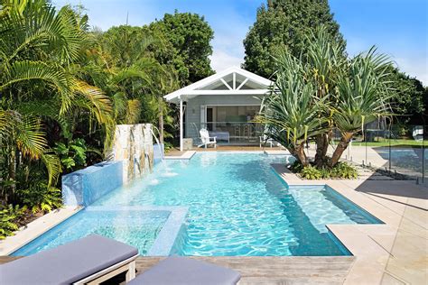 Residential Landscape Design by Fluid Design Sydney NSW, Brisbane QLD, Australia Swimming Pool ...