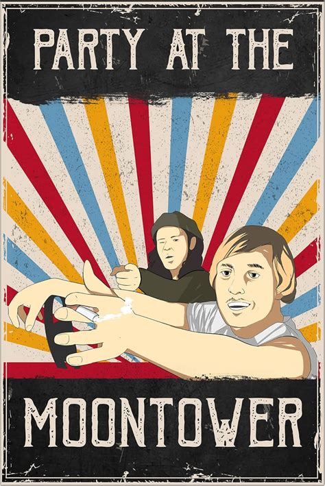 Amazon.com: MYTAGEO DESIGN Dazed Confused David Wooderson Party At The Moontower Retro Poster ...