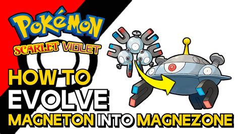 Pokemon Scarlet & Violet - How To Evolve Magneton Into Magnezone | How To Get Magnezone - YouTube