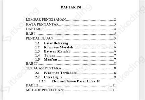 Cara Membuat Daftar Isi Otomatis di Word Cepat dan Rapi