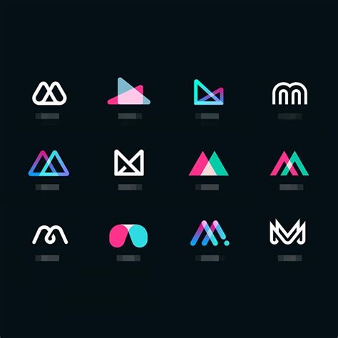 Logo Inspirations on Instagram: “👈 M Marks by @lobanovskiy - LEARN LOGO DESIGN👇👇 @lea… | Логотип ...