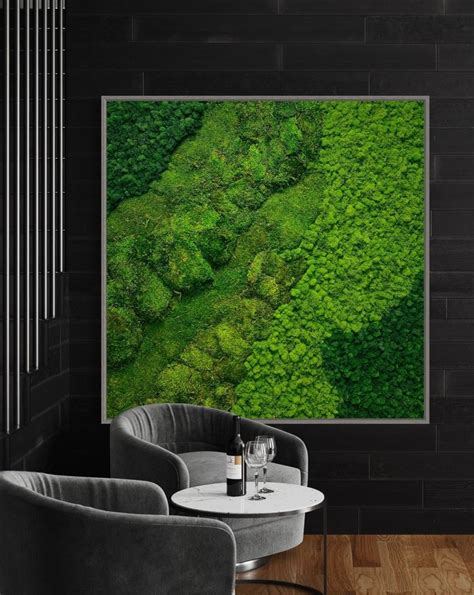 Forest Ground Mood Moss Wall Art | Moss wall art, Moss wall, Moss art