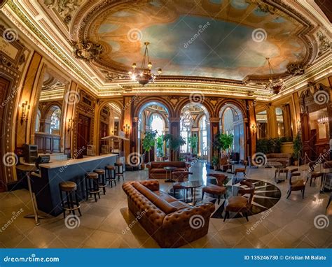 Monte Carlo Casino in Monaco, Interior Wide View Editorial Image ...