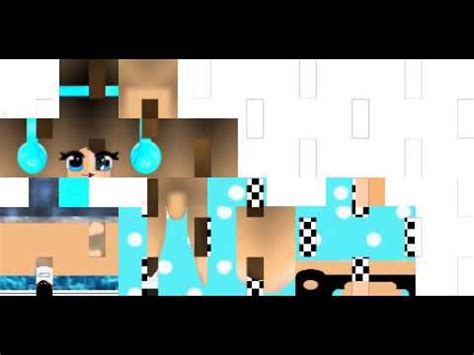 Minecraft girl HD skins - YouTube