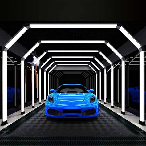 DIY LED Tunnel Lights For Auto Shop Car Polishing Light