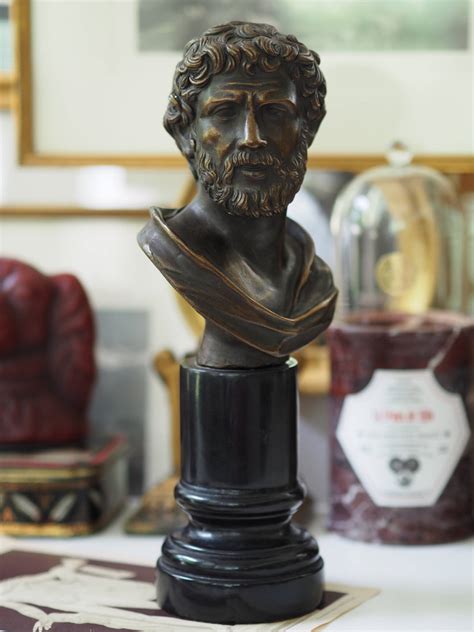 Grand Tour Style Portrait Bust of Greek Philosopher | Heywood Home Company