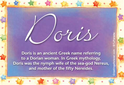 Doris Name Meaning - Doris name Origin, Name Doris, Meaning of the name Doris