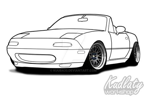 Miata Drawing at PaintingValley.com | Explore collection of Miata Drawing