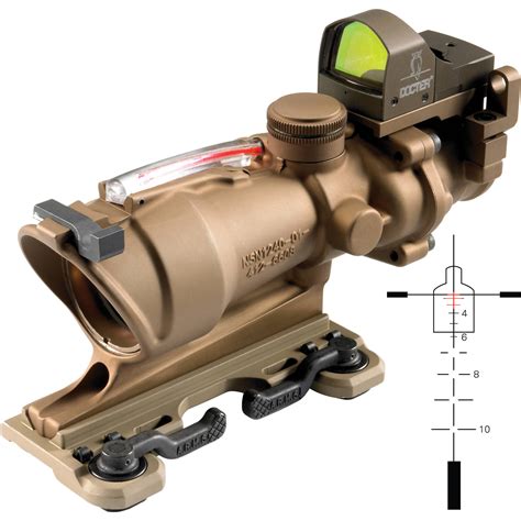 Trijicon 4x32 ACOG Riflescope TA31-ECOS B&H Photo Video