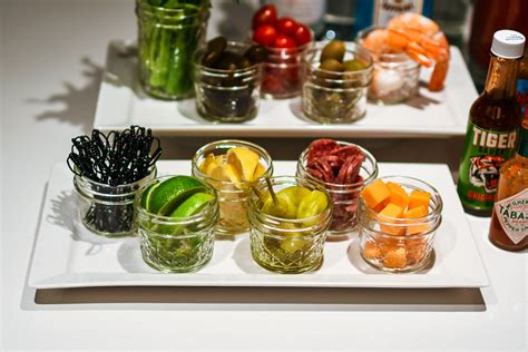 This Build Your Own Bloody Mary Bar is An Idea Your Guests Will Love!