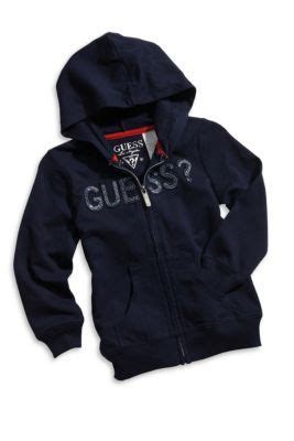 Guess Kids Girls, Hoodie Girl, Things To Buy, Hooded Jacket, Active Wear, Athletic Jacket, Navy ...