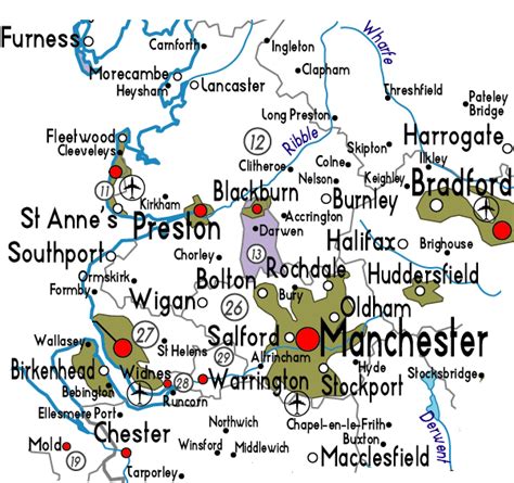 Blackburn Map - United Kingdom