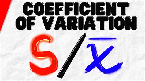 Find Coefficient of Variation | Statistics - YouTube