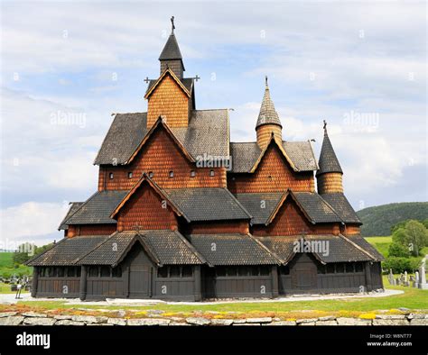 Heddal Stave Church, Norway Stock Photo - Alamy