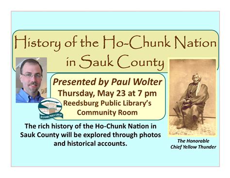 History of the Ho-chunk Nation in Sauk County | Reedsburg Public Library