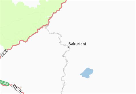 MICHELIN Bakuriani map - ViaMichelin