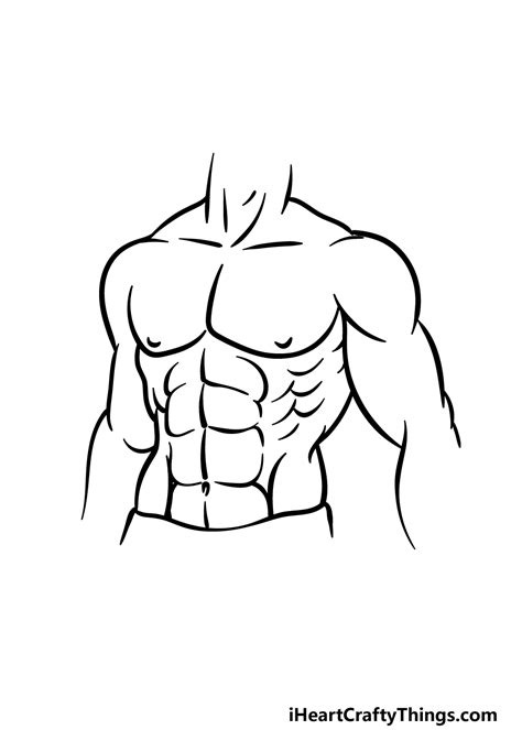 How To Draw A 6 Pack - Dean Quireft