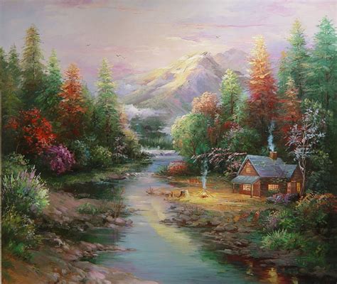 Beautiful Landscape Oil Paintings