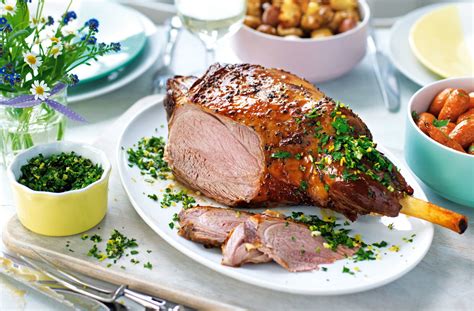 Roast Lamb & Caramelised Onions | Lamb Recipes | Tesco Real Food