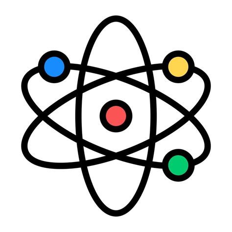 un estilo de vector plano de física nuclear, icono editable 5157479 Vector en Vecteezy