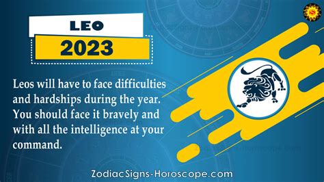 Leo Horoscope 2023: Career, Finance, Health, Travel Predictions