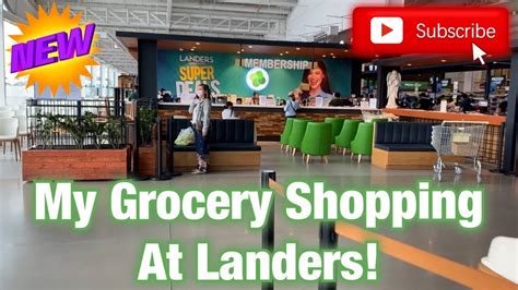 My Grocery Shopping At Landers! - YouTube