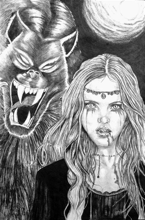 Vampire vs. Werewolf by Chain34 on DeviantArt