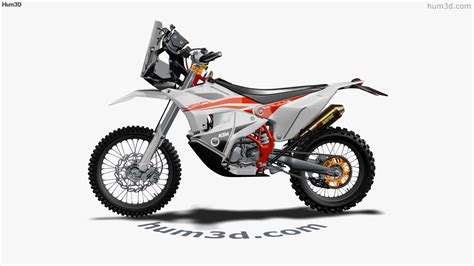 360 view of KTM 450 Rally 2021 3D model - 3DModels store