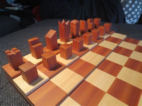 How to Make a Simple Yet Sophisticated Chess Set | Wood chess set, Diy chess set, Chess set