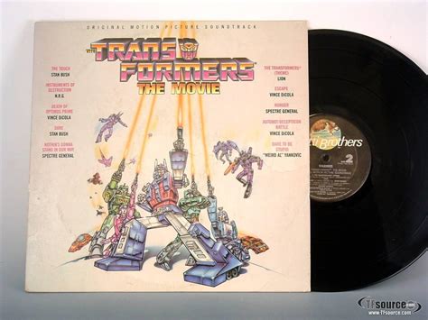 Original Motion Picture Soundtrack Vinyl LP Transformers G1 | Transformers Generation One | Hasbro