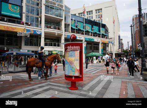 Westlake Center, downtown Seattle, Washington, USA Stock Photo - Alamy