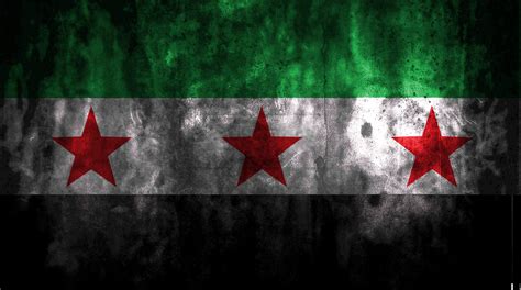 flag of Syria wallpaper in 3D by GULTALIBk on DeviantArt