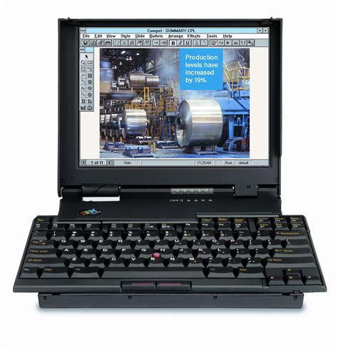 IBM Thinkpad 701C with "butterfly" keyboard Porsche Boxter, Love ...