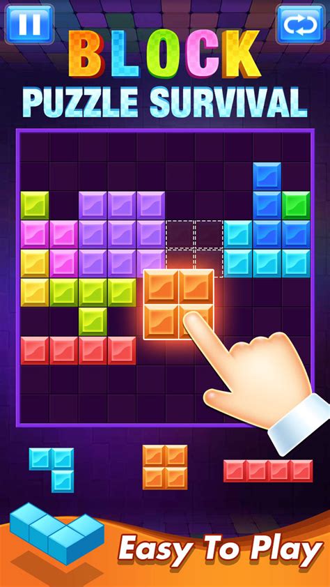 Block Puzzle Survival - block puzzles games free,new classic block ...