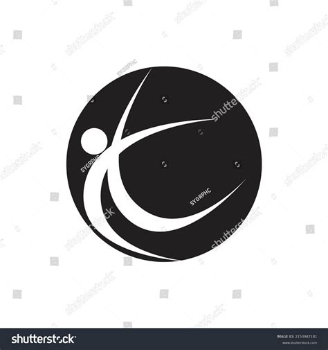 Modern Dance Logo Vector Design Symbol Stock Vector (Royalty Free ...