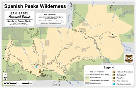 Spanish Peaks Wilderness Area - La Veta Trails