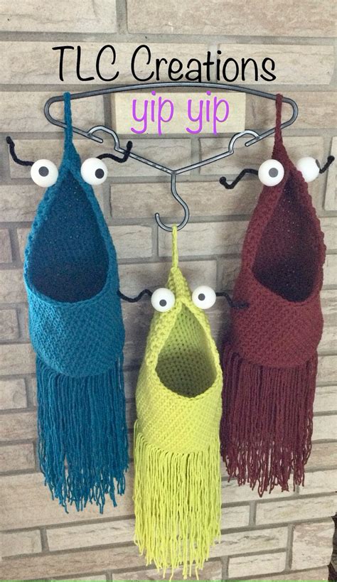 Crochet Yip Yips From Sesame Street - Media Chomp