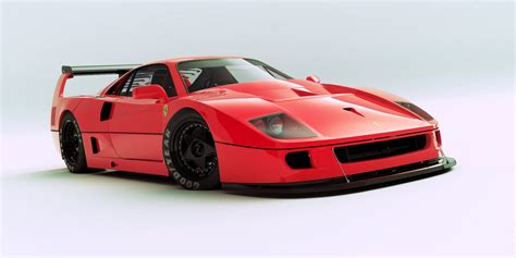 Ferrari F40 GTE group GT1 (1995) - Racing Cars