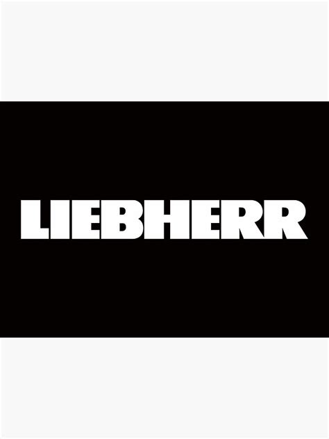 "Liebherr logo" Photographic Print for Sale by sicedesca2 | Redbubble