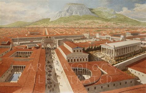 Corinth, Southern Greece. The Forum and Civic Center. | Corinth, Ancient greece, Sermon ...