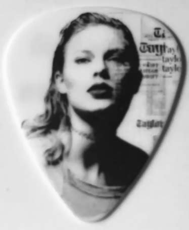 Taylor Swift Guitar Pick Stage-used on 2023 ERAS Tour “reputation” black/white, used by her ...