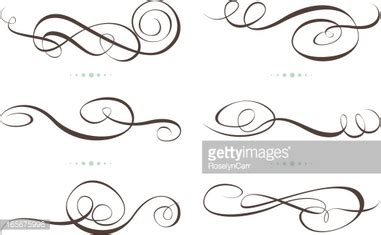 Calligraphy Dividers Stock Vector | Royalty-Free | FreeImages