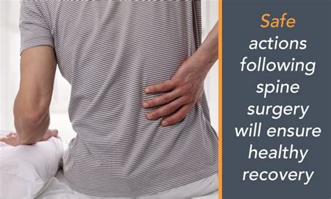 Keep Your Spine Surgery Recovery Healthy | NJ Spine & Orthopedic