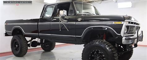 Lifted 1978 Ford F-150 SuperCab Features Massive V8 Engine, Rolls on 40 ...